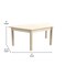 Flash Furniture 20.75 in W, 47 in L, 18 in H, Beechwood, Birch Plywood, Beech MK-ME088017-GG - alternate 2